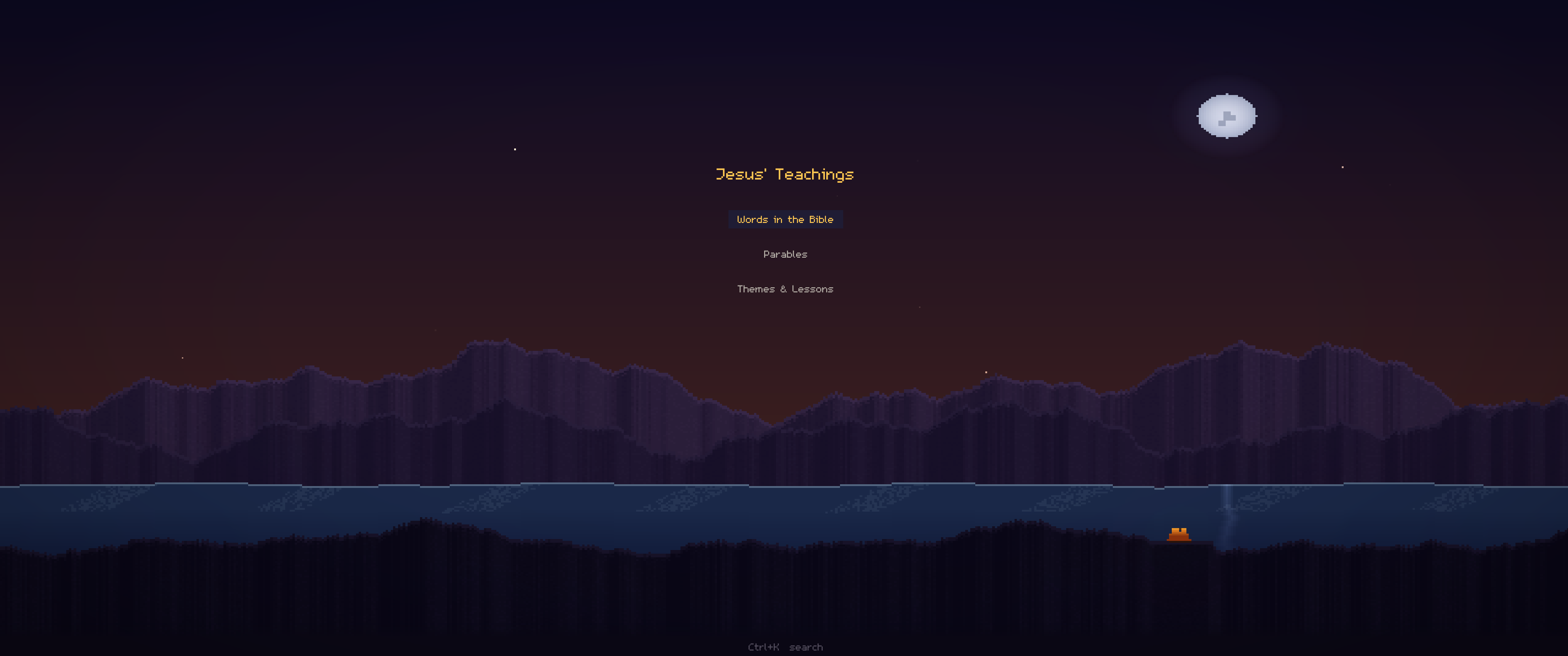 Jesus' Teachings hub