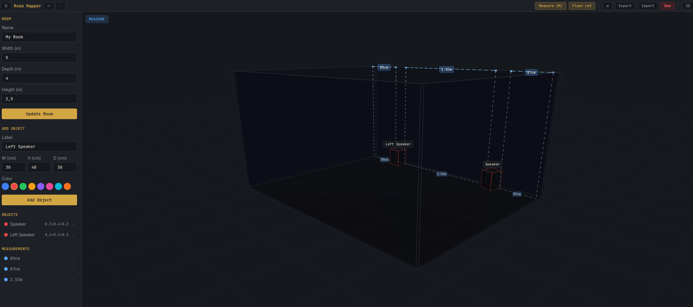 Room Mapper screenshot